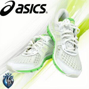 ASICS Gel-Blur 33 2.0 Women’s Running Shoes White Green Size 6.5